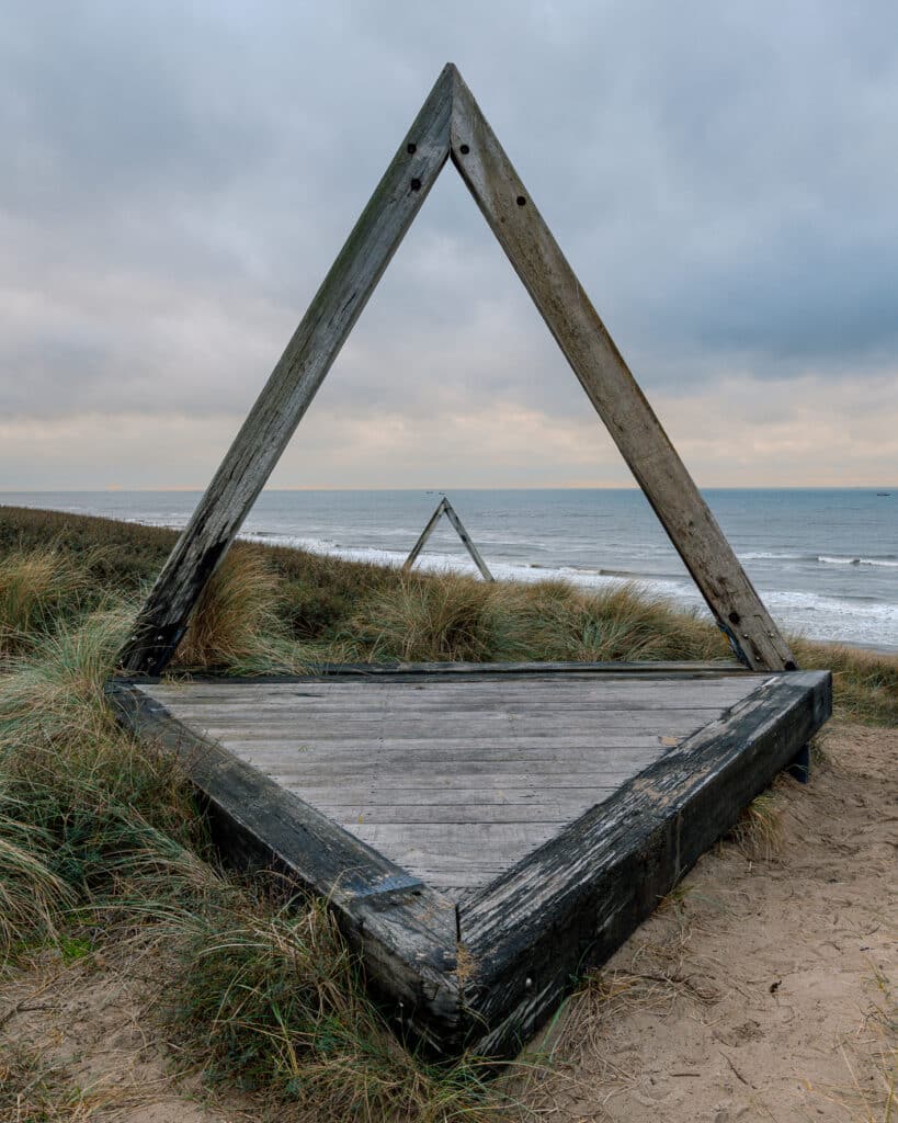 Uitkijkpunt bij Natuurreservaat Noordvoort