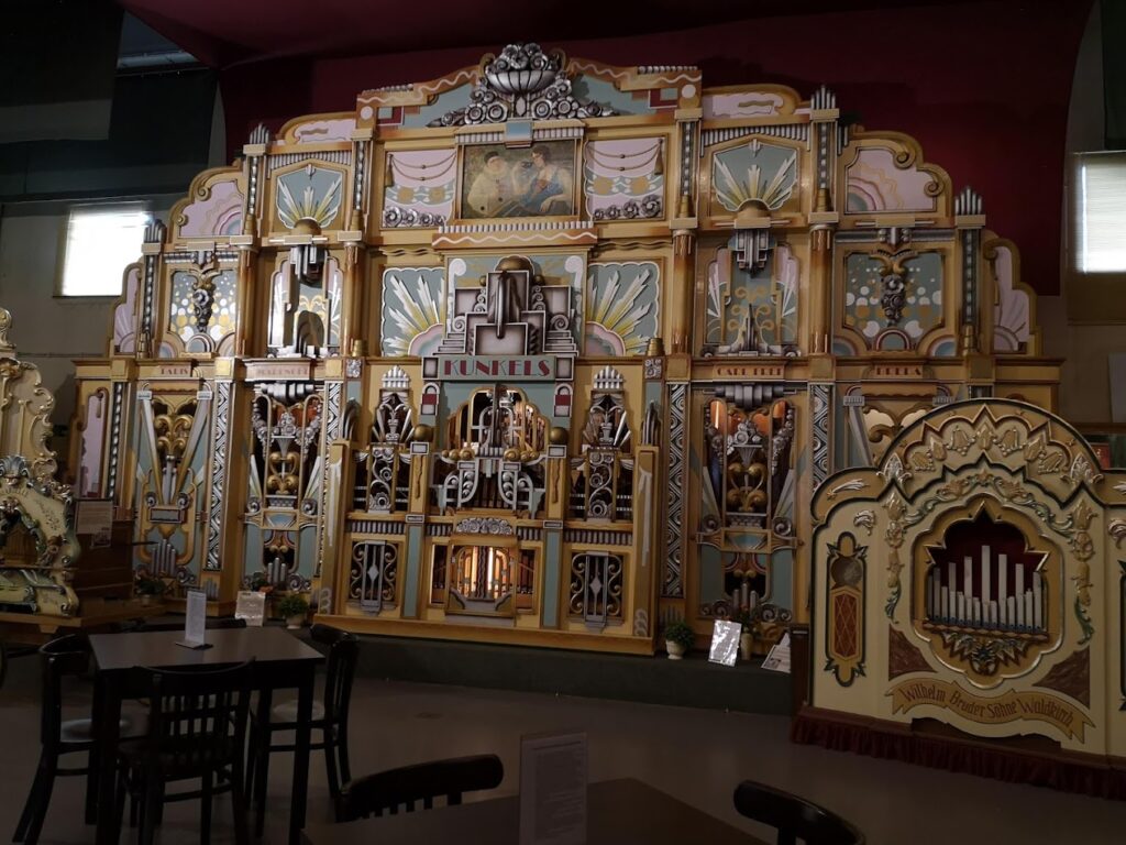 Orgel in het draaiorgel museum in Haarlem