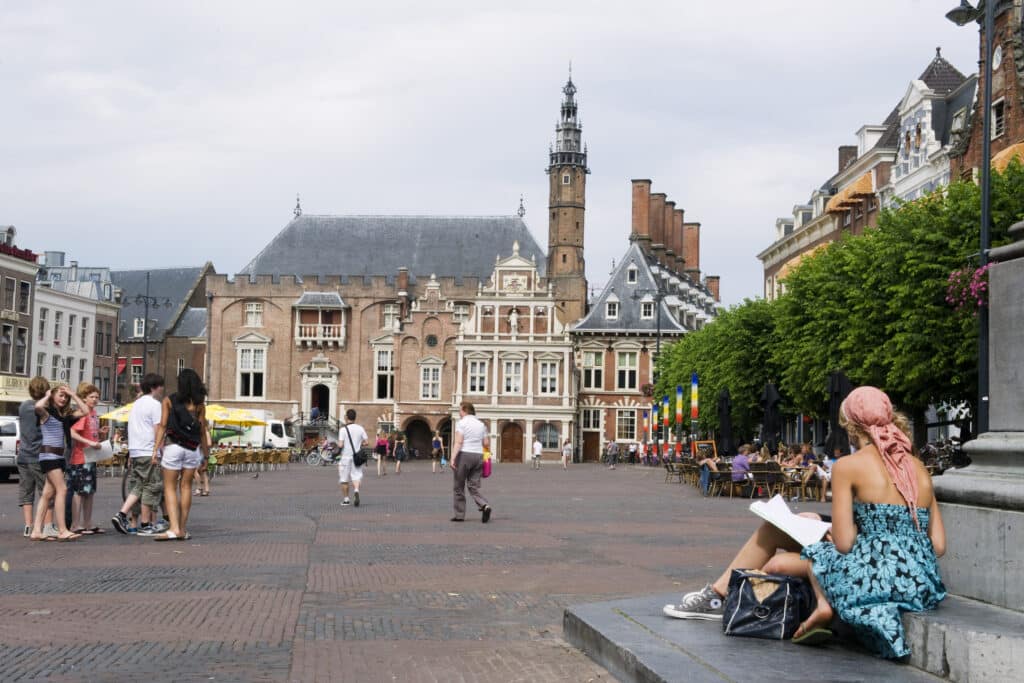 Grote markt in Haarlem