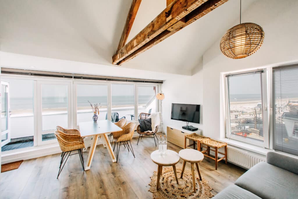 Appartement met uitzicht op zee in hotel Boulevard 5