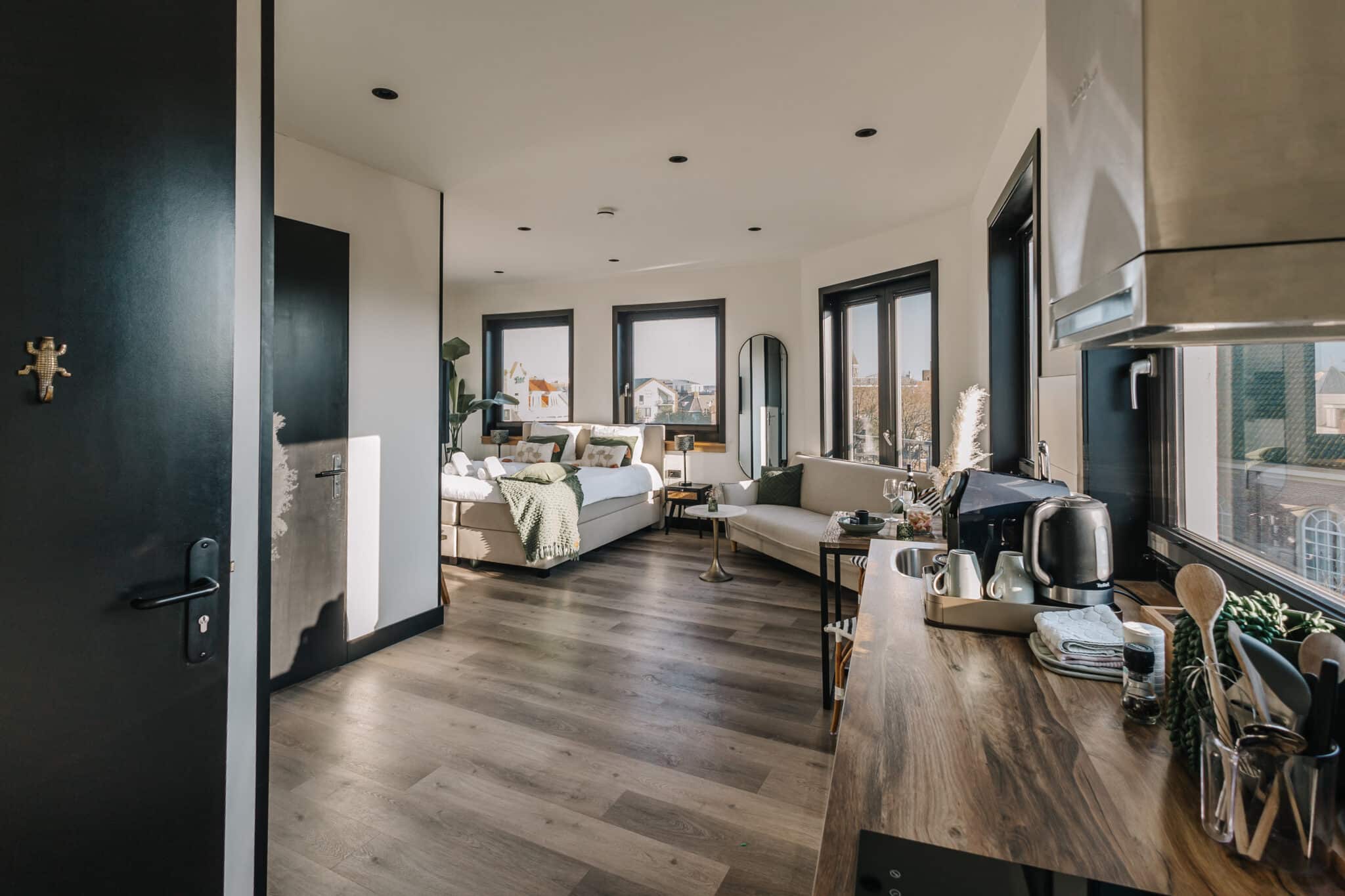 Interieur van een kamer bij Le Bar