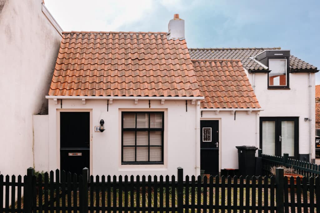 Vissershuisje in de Sloppies van Zandvoort
