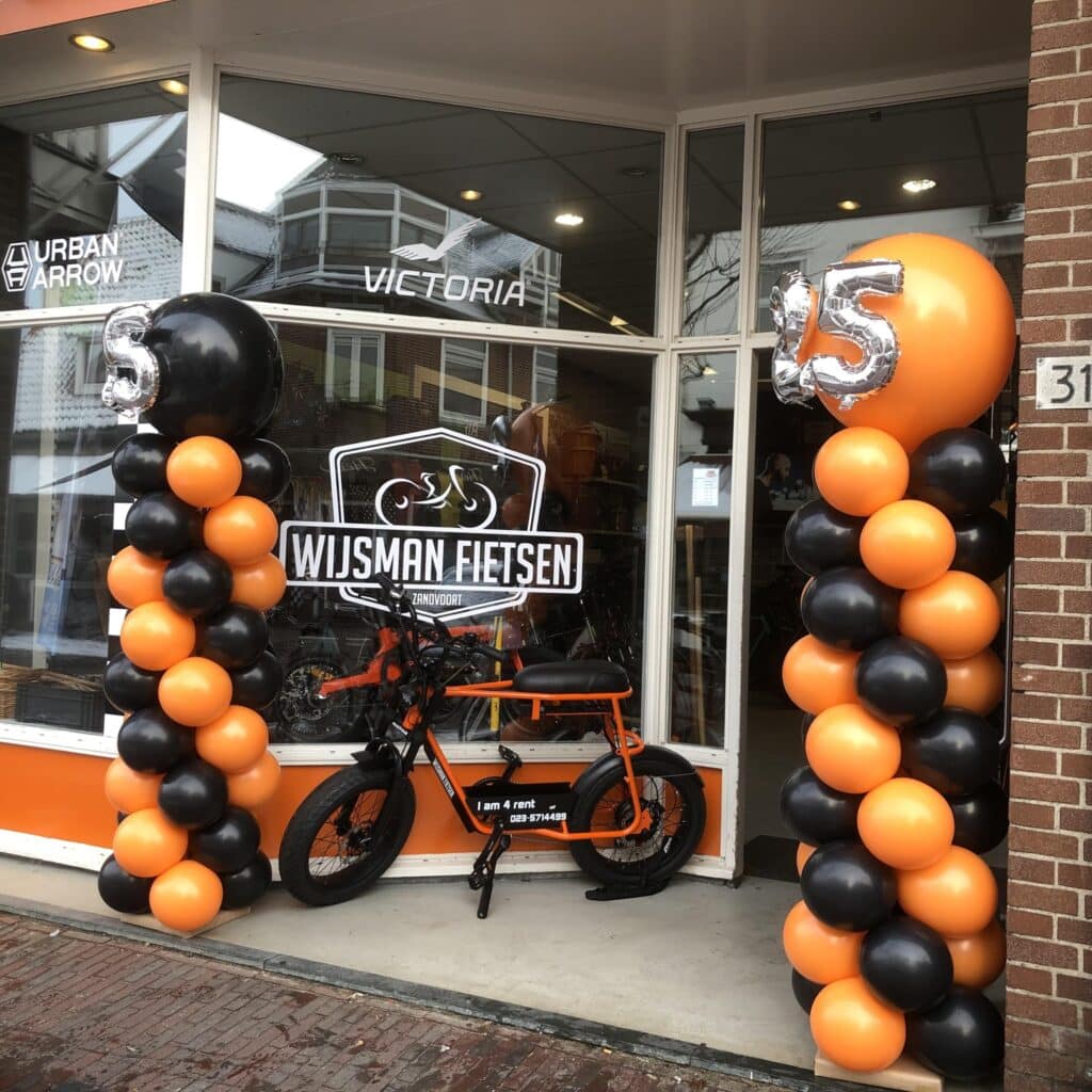 Fietsverhuur bedrijf in Zandvoort: fietsenwinkel wijsman fietsen