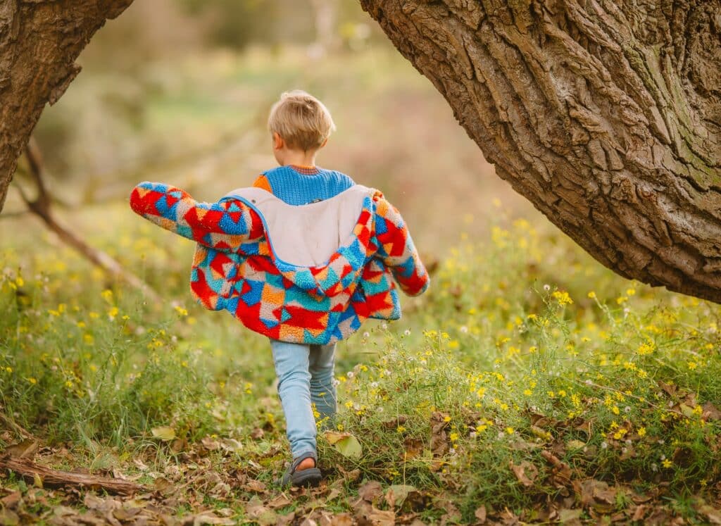 Jongetje in de Amsterdamse waterleidingduinen