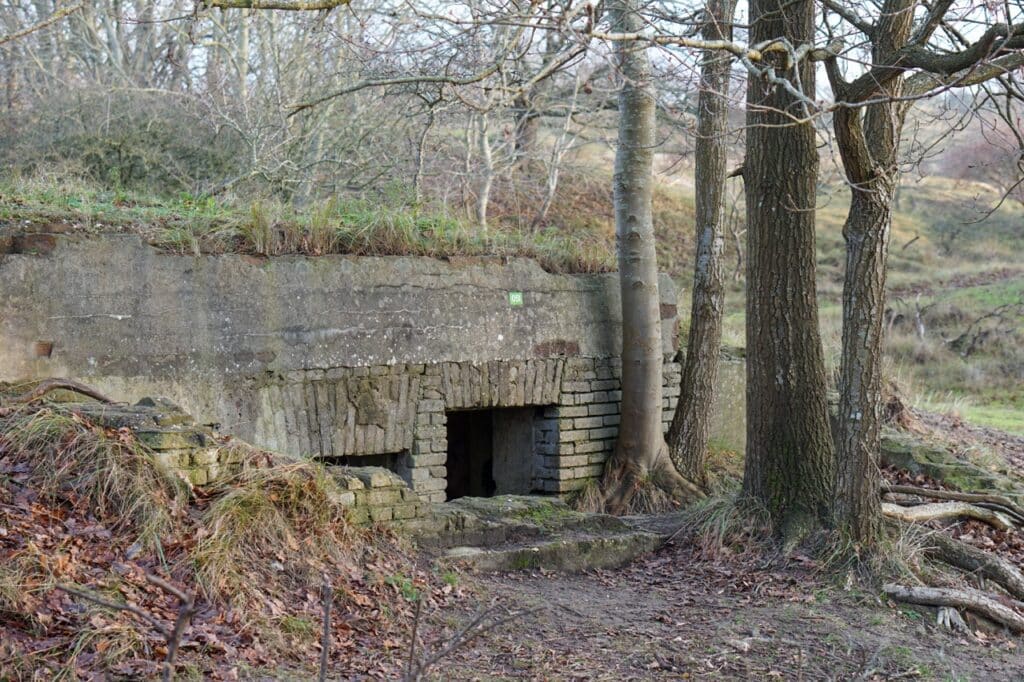 Bunker in de Amsterdamse Waterleidingduinen