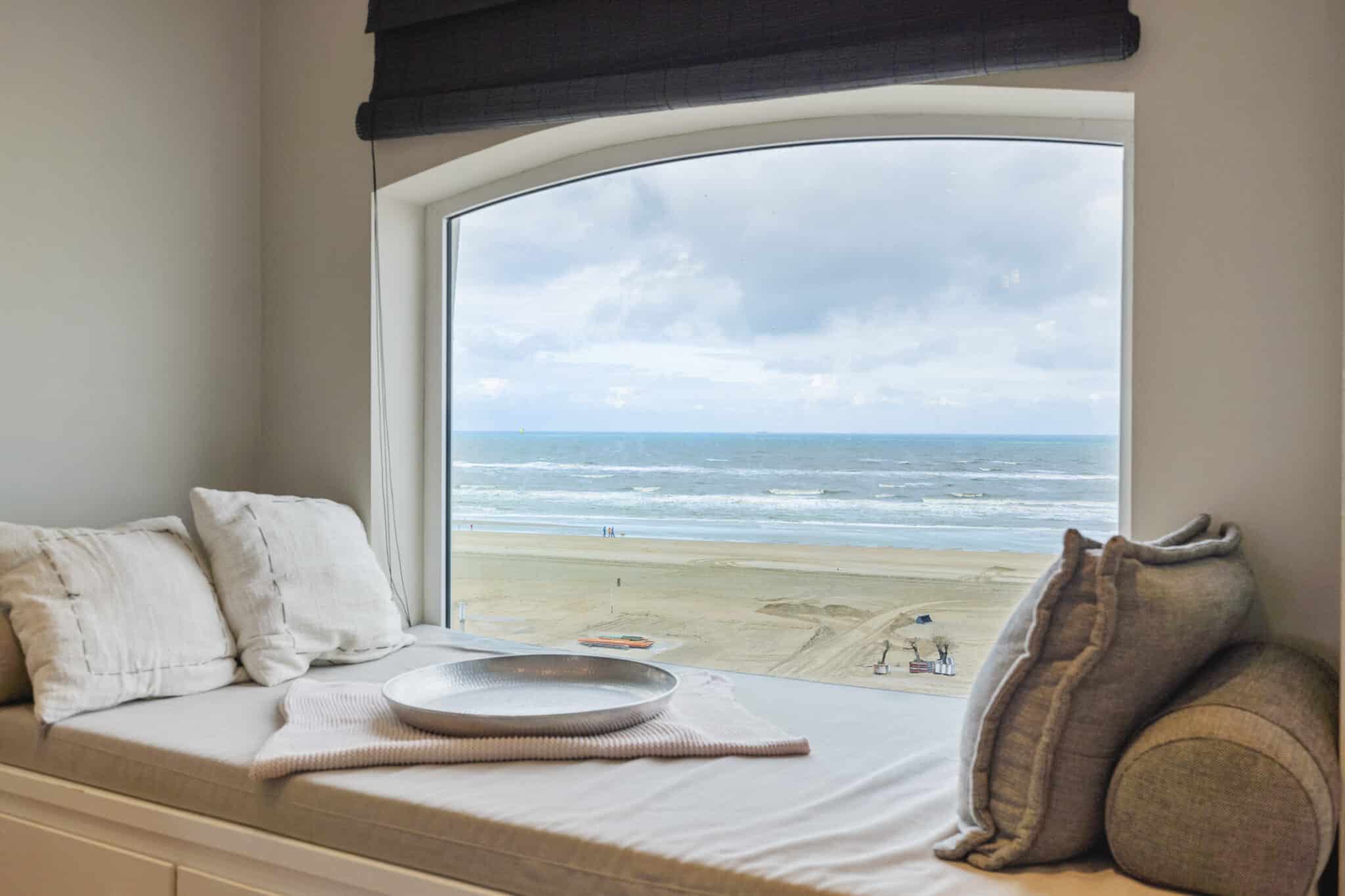 Zeezicht vanuit Sandhues Beachfront apartment