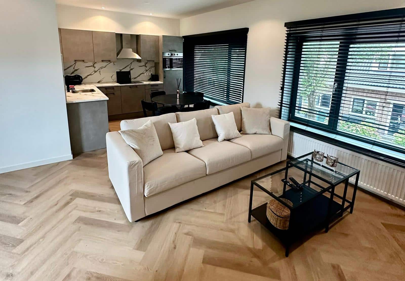 Huiskamer van appartement Zandosopa