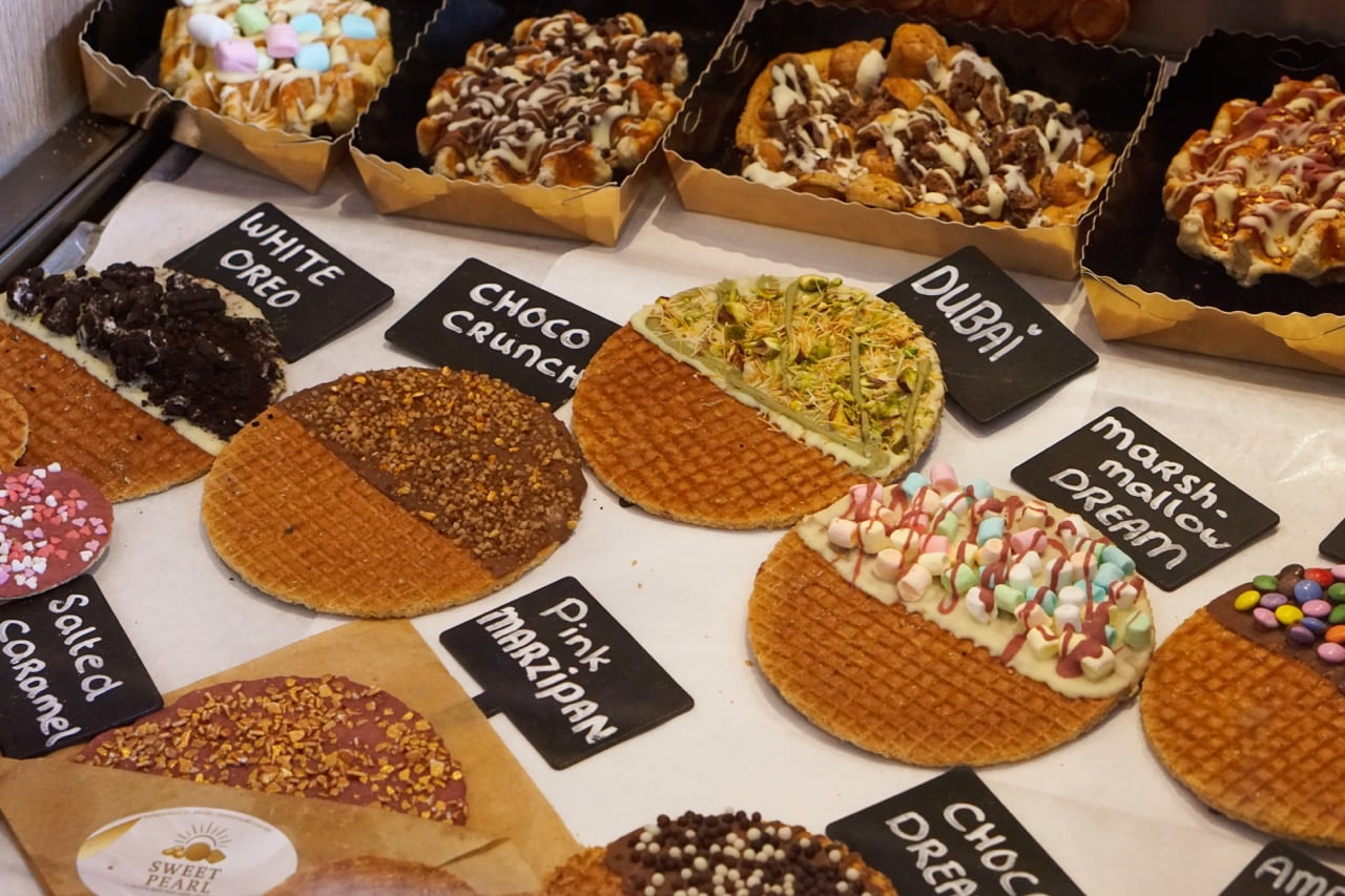 Stroopwafels bij Sweet Pearl Zandvoort